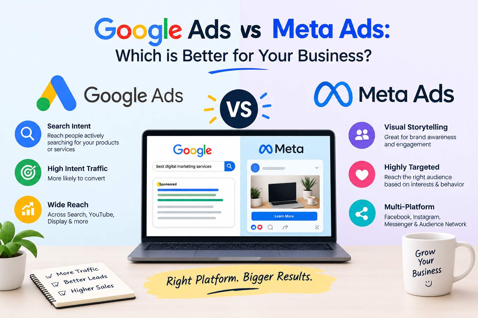 Google Ads vs Meta Ads: Which Is Better for Your Business?